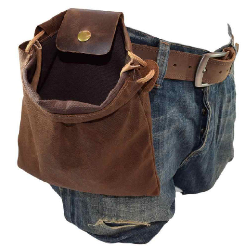 Women'S Viking Accessories - Medieval Suede Pouch Coin Bag Belt