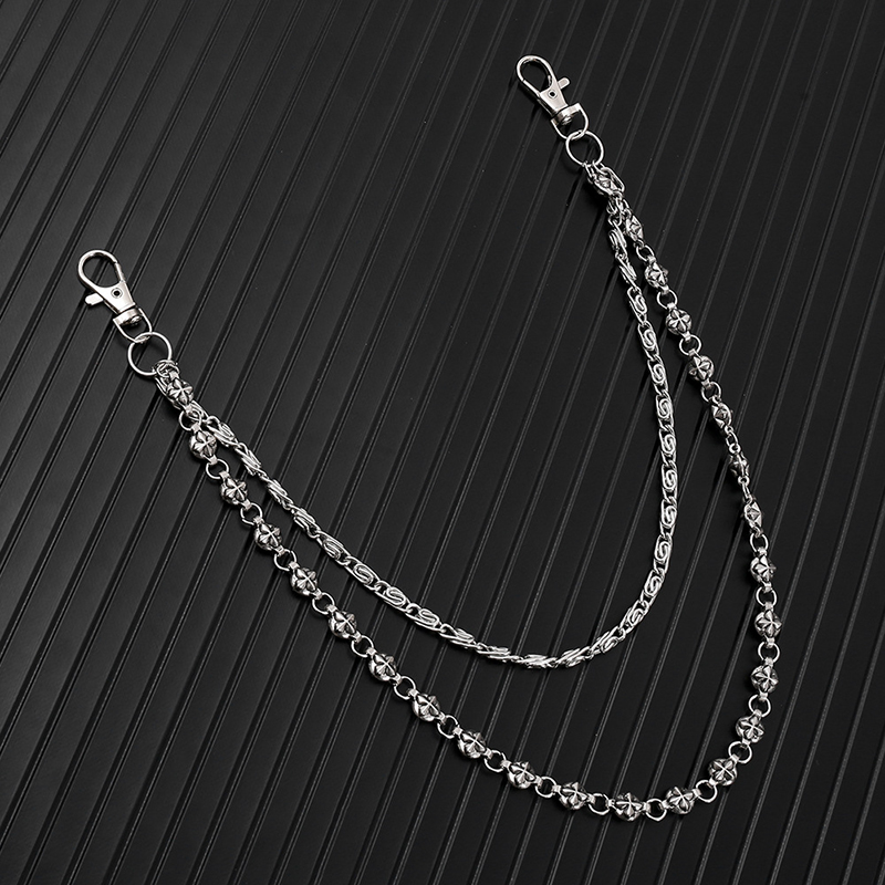 Trendy Hip Hop Double Layer Je - Women Accessories Pk review and price
