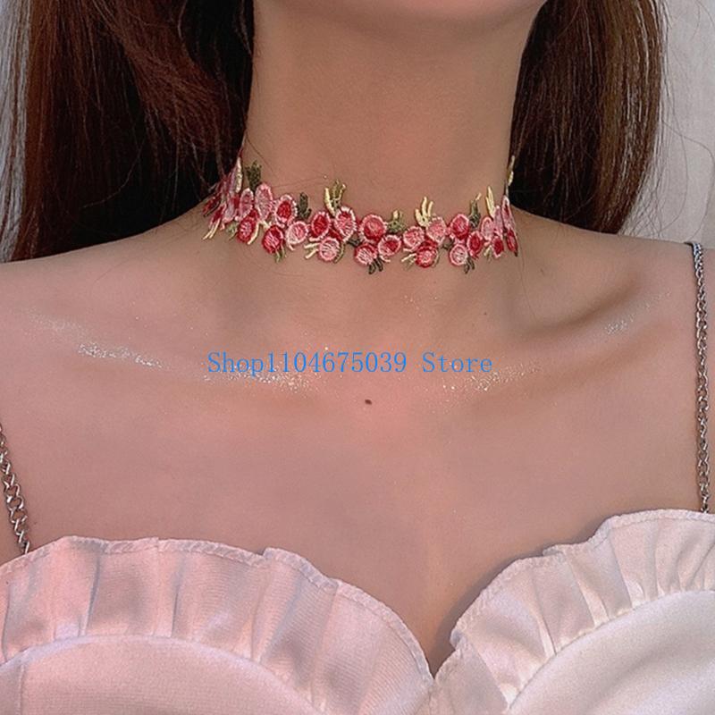 Fashionable Embroidered Flower - Women Accessories Pk review and price