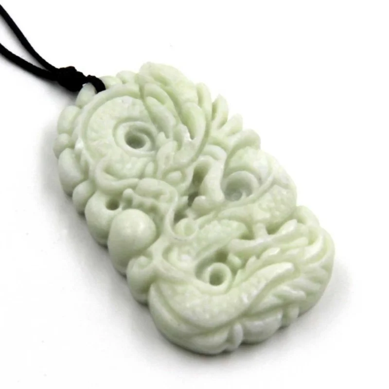 Natural White jade Dragon Phoe - Women'S Accessories review and price