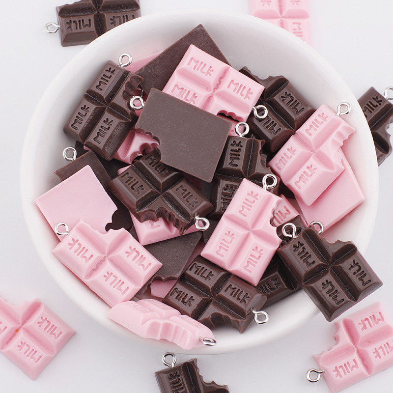 10pcs/lot 18*28mm Chocolate Mi - Resin Bangle Bracelet review and price