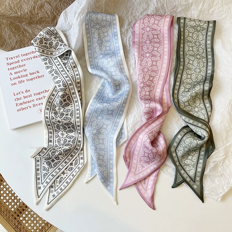 Set Series Silk Satin Scarf Wo - Women'S Accessories For Neck review and price