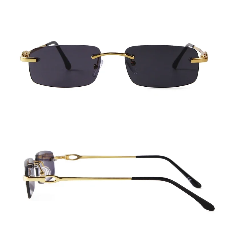 ZXIAC Simple Rimless Square Su - Women Accessories Shop Design review and price