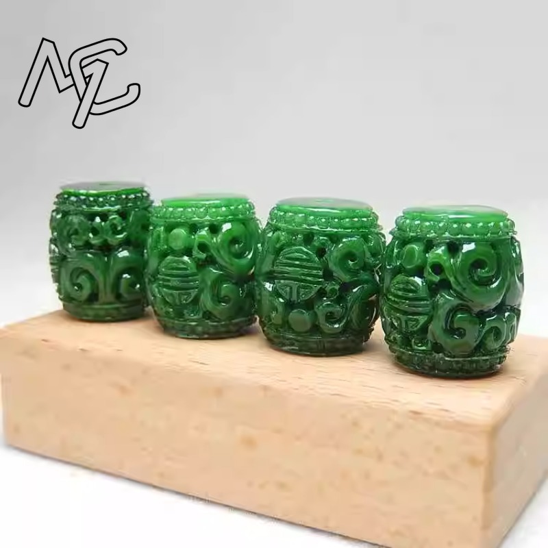 5pc Natural Green Jade Carving - Women'S Accessories review and price
