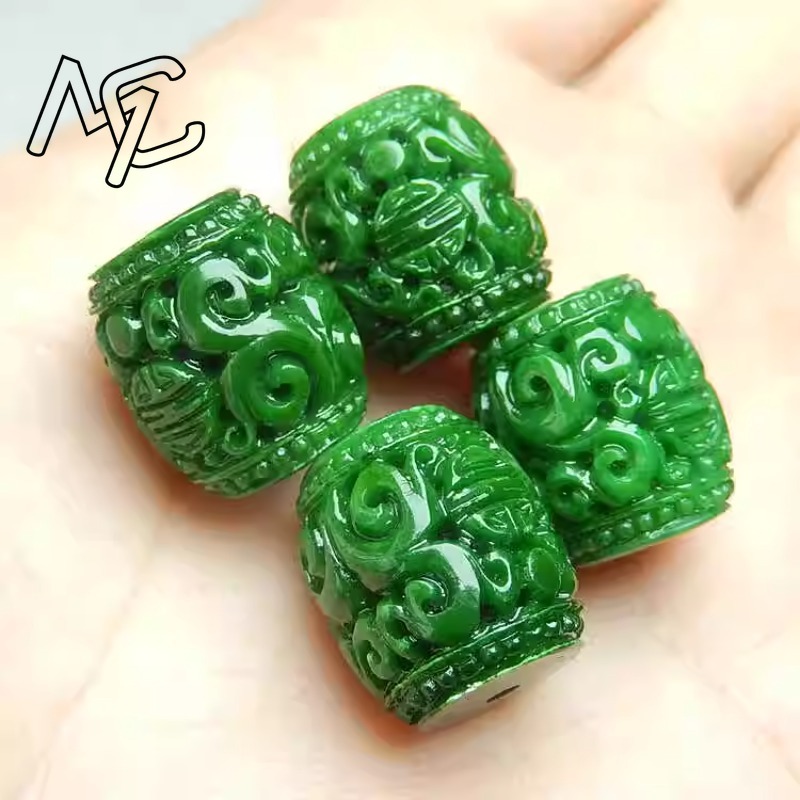 5pc Natural Green Jade Carving - Women'S Accessories review and price
