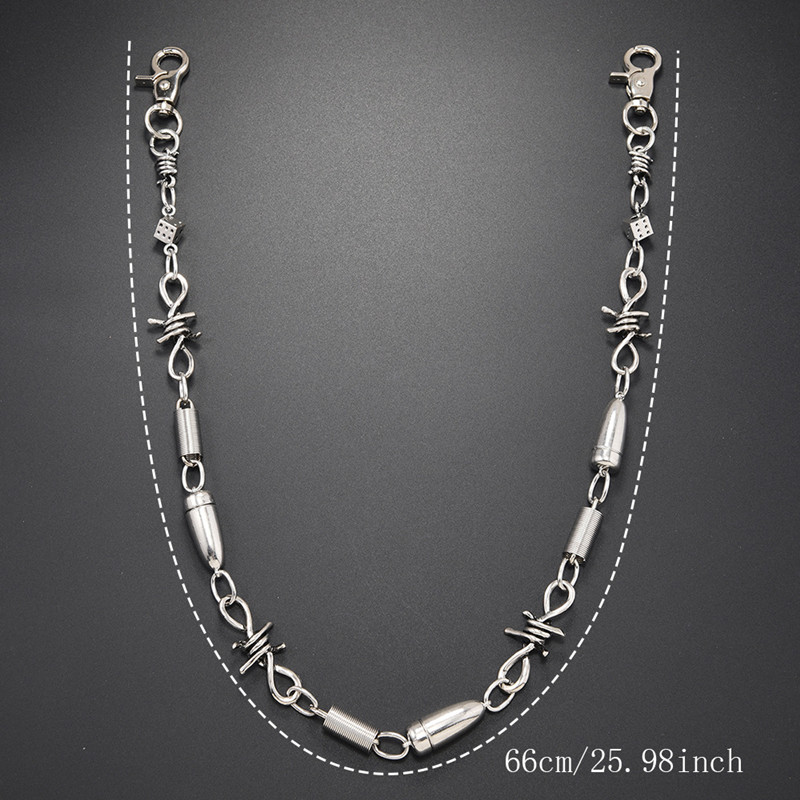 Men's Hip Hop Rock Thorn Spike - Women Accessories Pk review and price