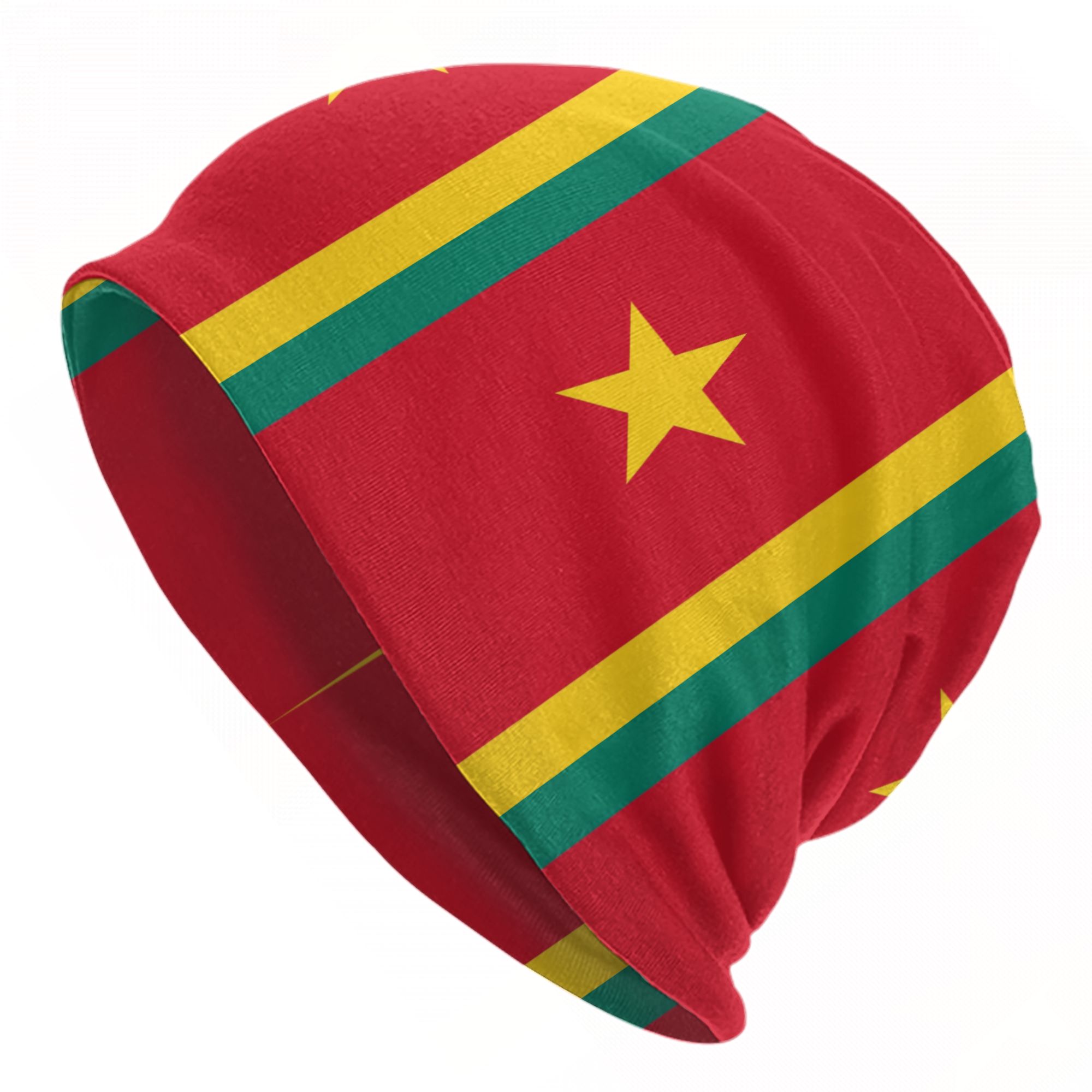 Qatar Flag Beanie Hats  Cool C - Women Accessories Qatar review and price