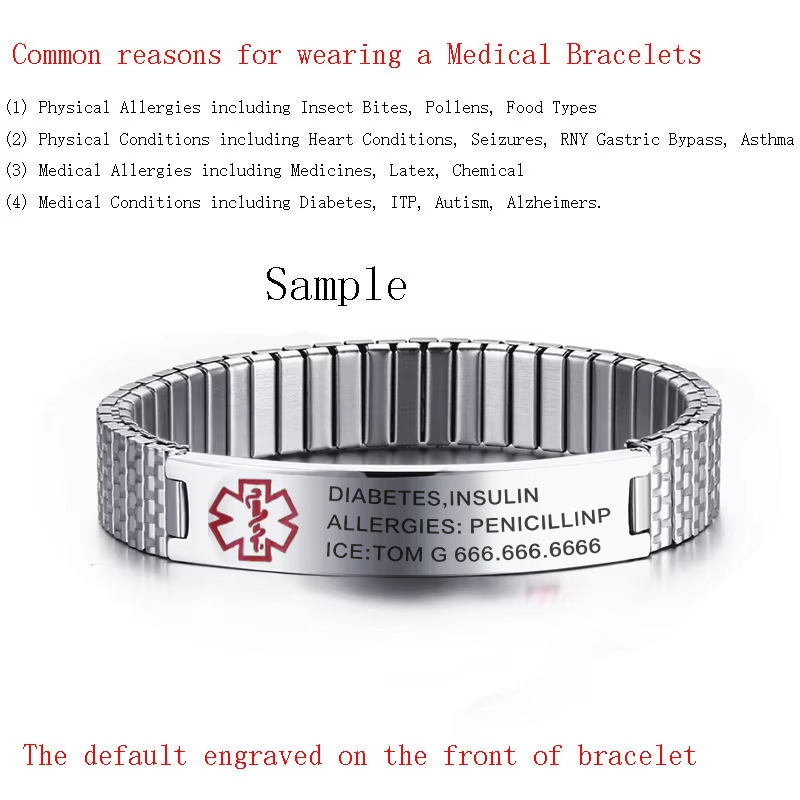 Vnox Stainless Steel Medical A - Resin Bangle Bracelet review and price