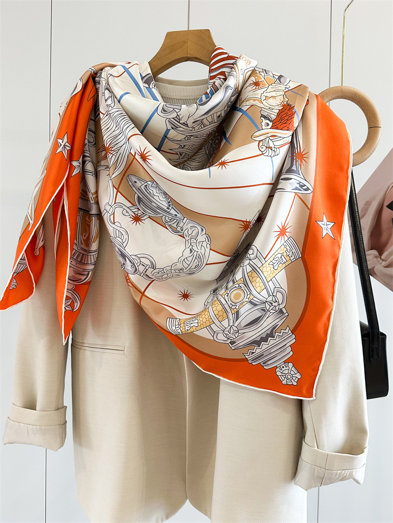 Luxury Brand Scarf Large Silk  - Women Accessories Brands review and price