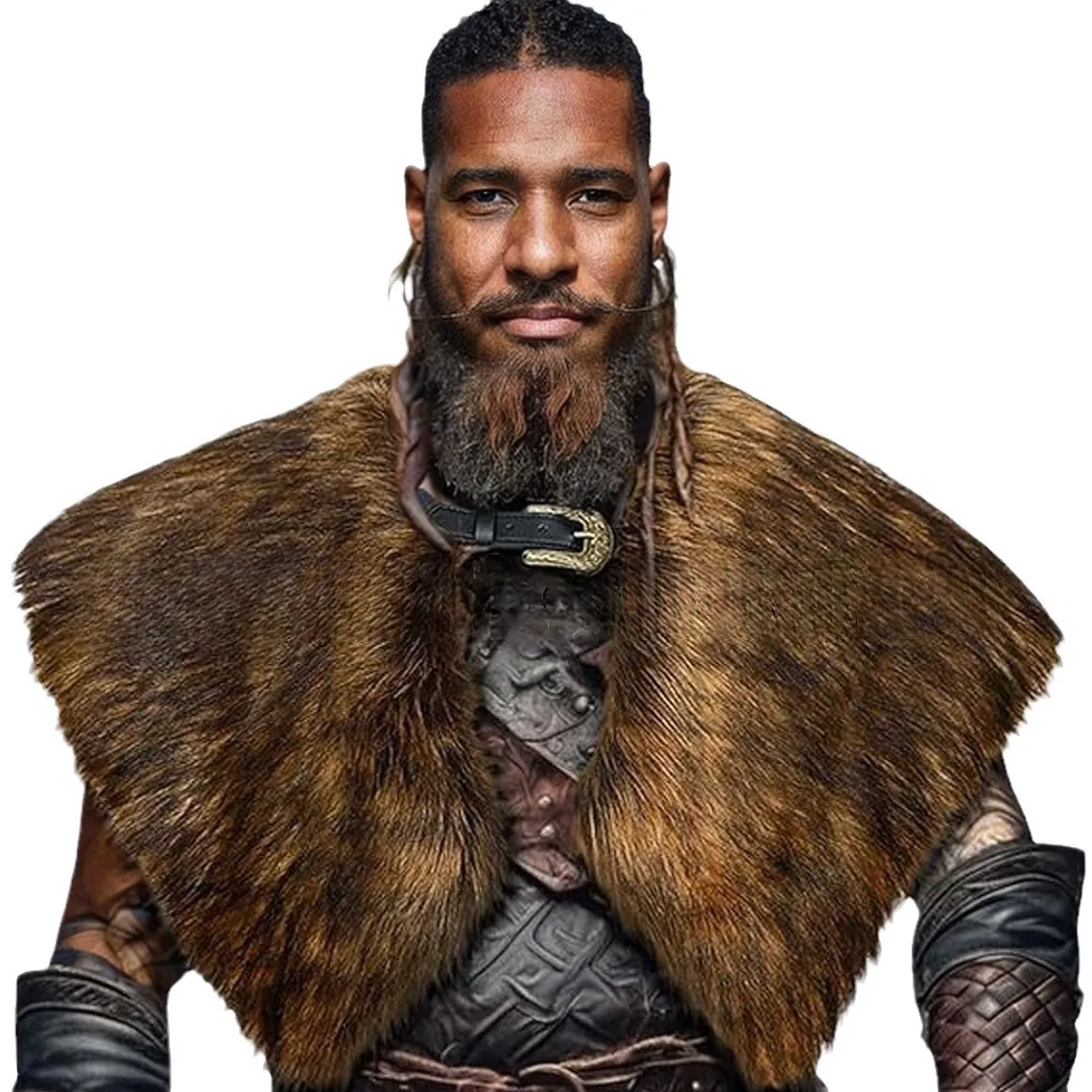 Halloween Fur Collar Winter Cl - Women'S Viking Accessories review and price
