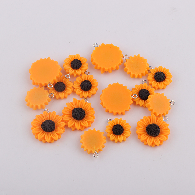 10pcs/lot Sunflower Flower Res - Resin Bangle Bracelet review and price