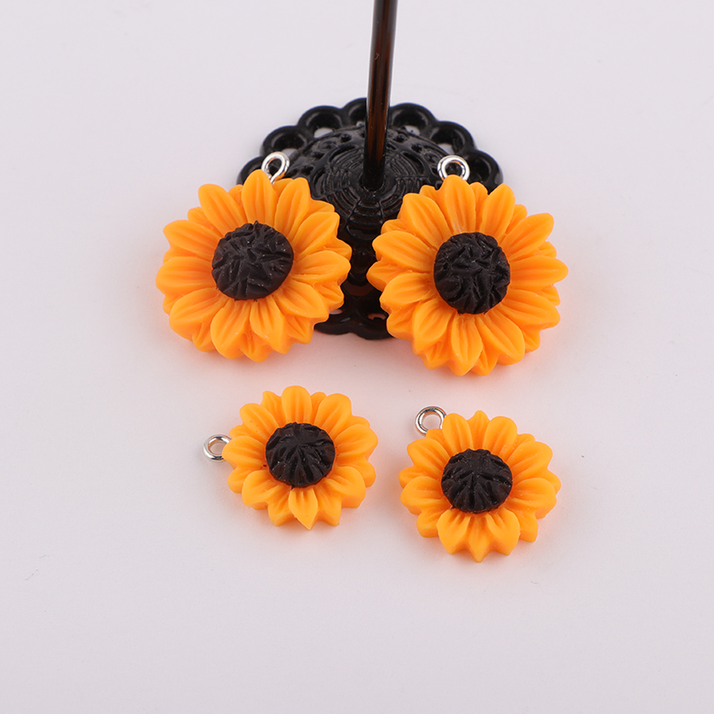 10pcs/lot Sunflower Flower Res - Resin Bangle Bracelet review and price