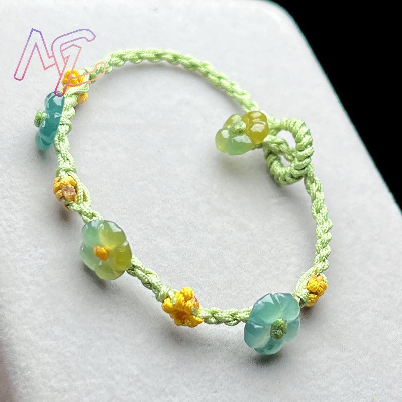 Myanmar Jadeite Flower Bracele - Women'S Accessories review and price