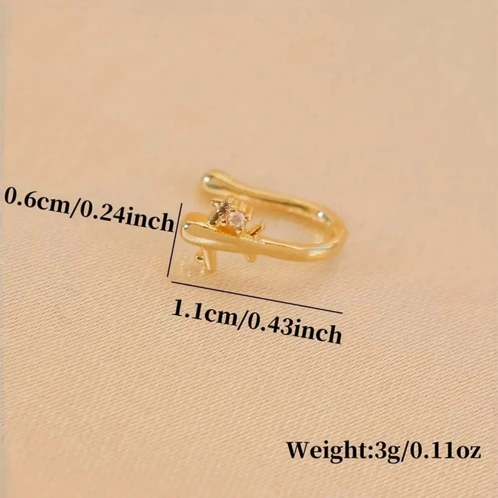 1PC Airplane Design No Piercin - Women'S Accessories Jewelry Sale review and price