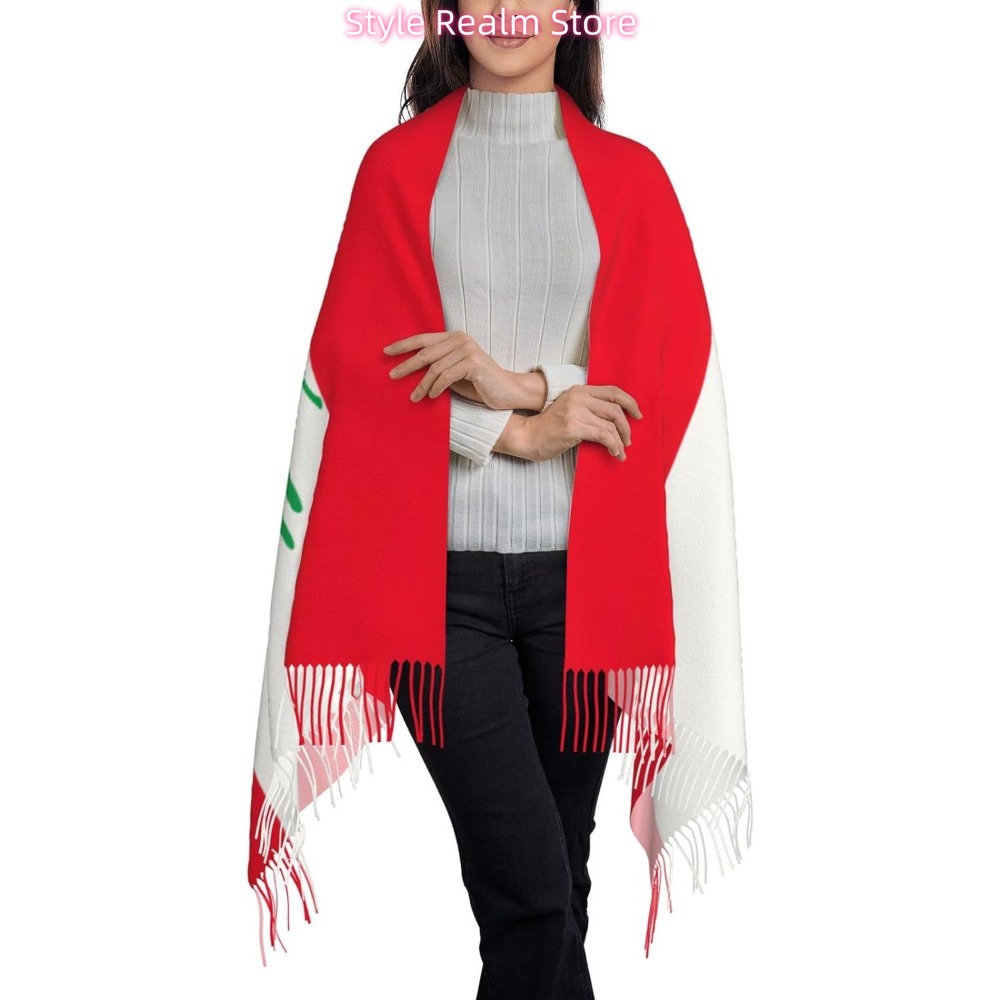 Flag Of Lebanon Print Polyeste - Women Accessories Lebanon review and price