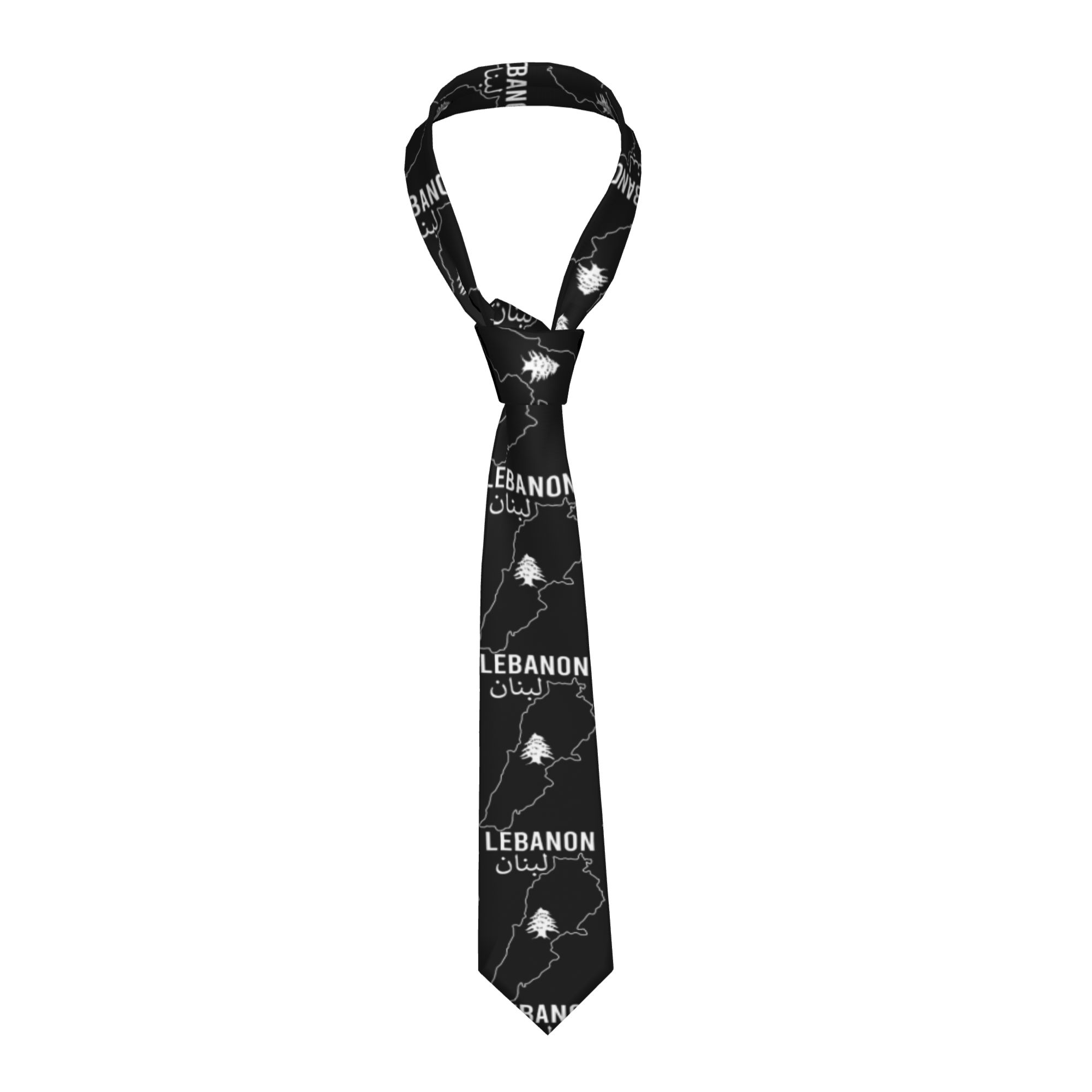 Lebanon Flag Map Beirut Tie Ce - Women Accessories Lebanon review and price
