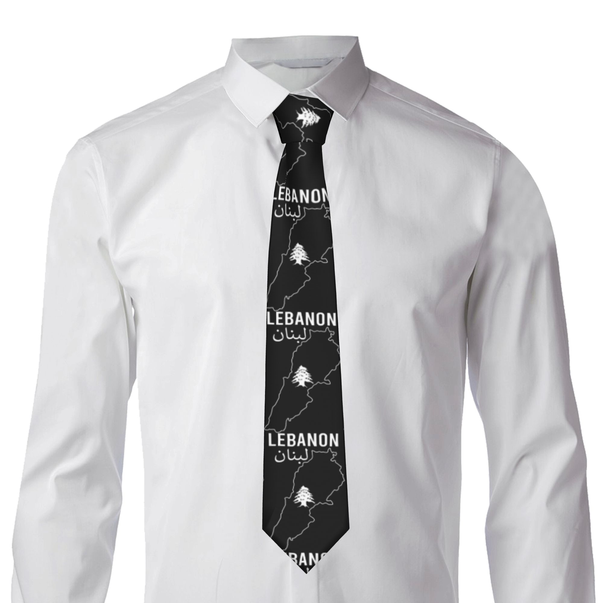 Lebanon Flag Map Beirut Tie Ce - Women Accessories Lebanon review and price
