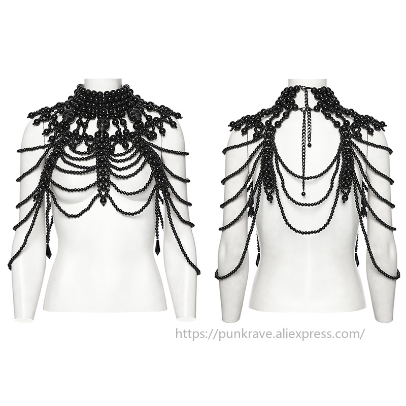 PUNK RAVE Women's Gothic Skull - Women'S Accessories For Neck review and price