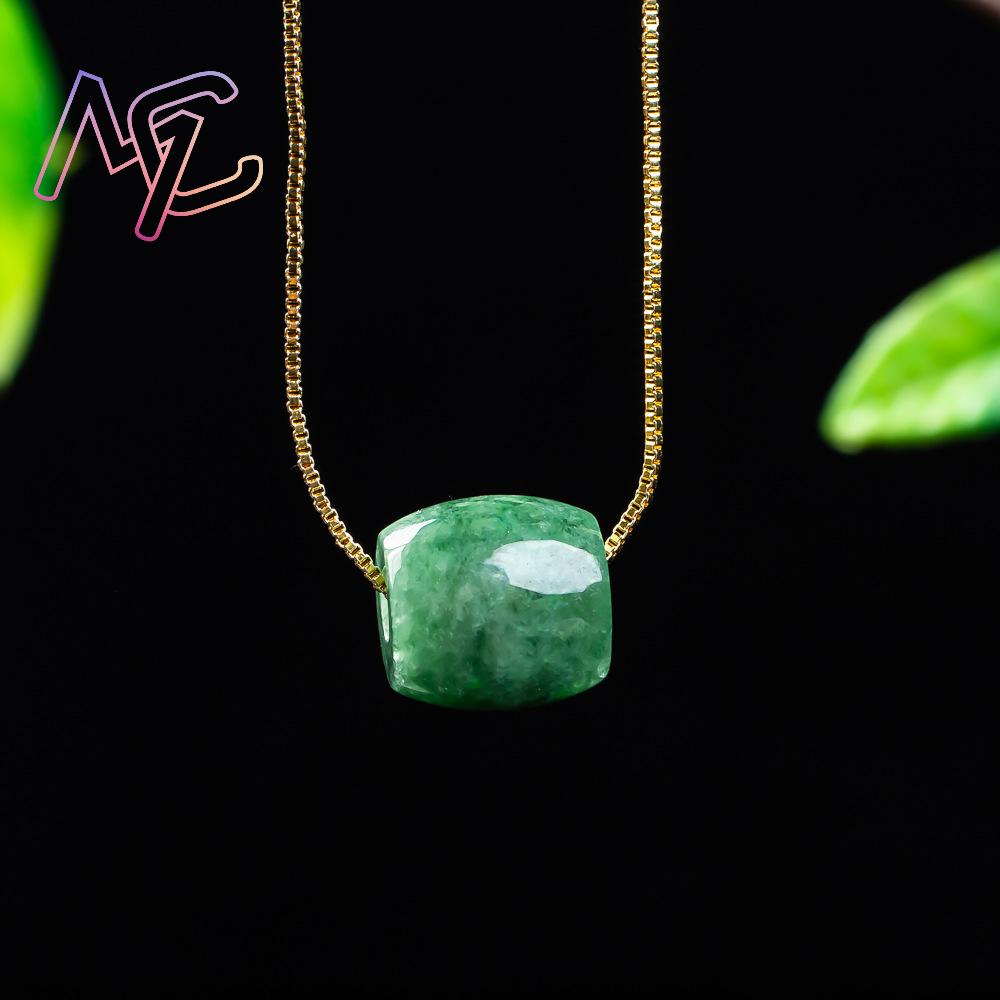 Natural Real Jade Bead Pendant - Accessories Woman review and price
