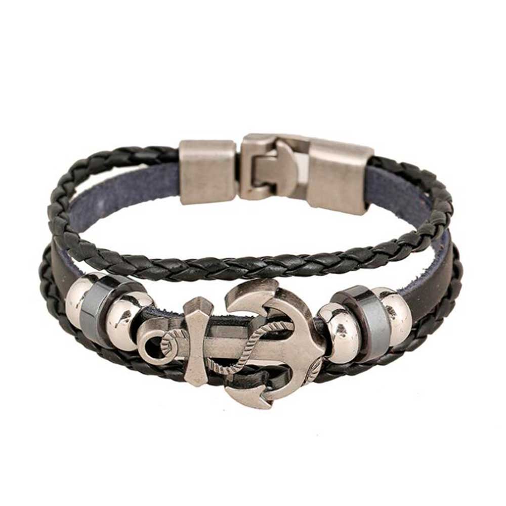 Multi Layered Vintage Leather  - Women Accessories Pk review and price