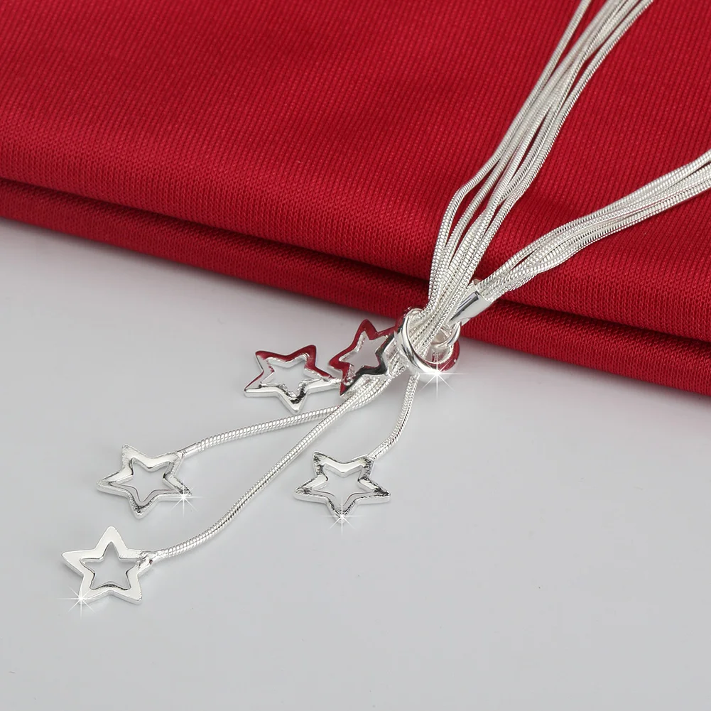 45cm Hot sale 925 Sterling Sil - Women'S Accessories Jewelry Sale review and price