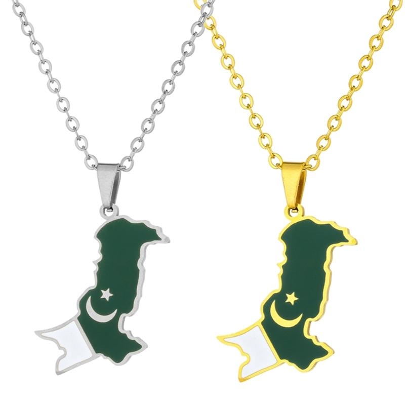  Couples Pakistan Map Necklace - Women Accessories Pakistan review and price