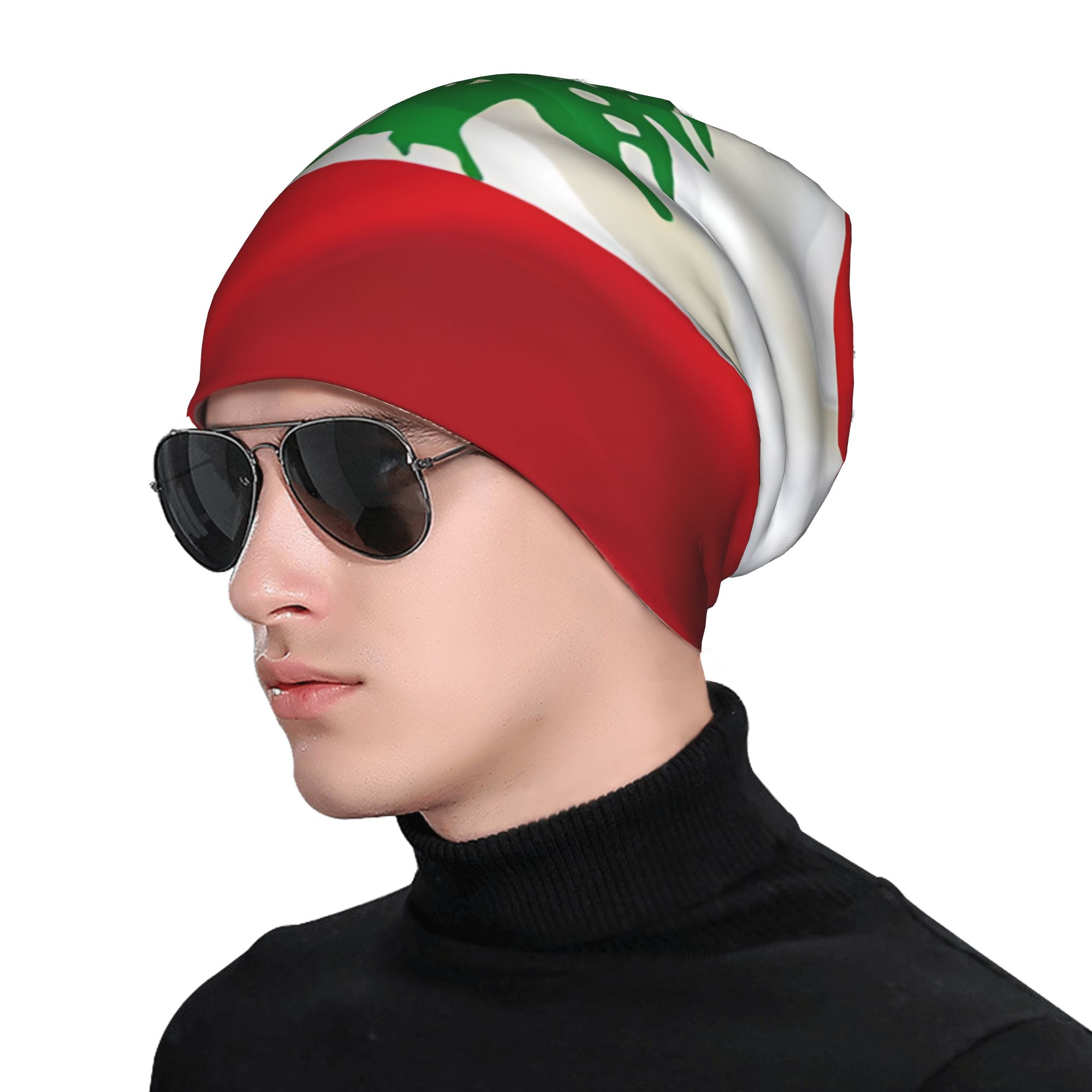 Lebanon Flag Mask  Beanie Hats - Women Accessories Lebanon review and price